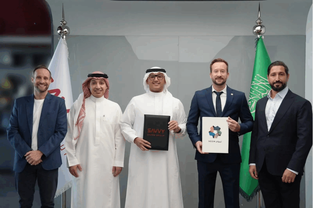 savvy, neom, games, group, support, saudi, gaming, startups, incubation, acceleration, kingdom's