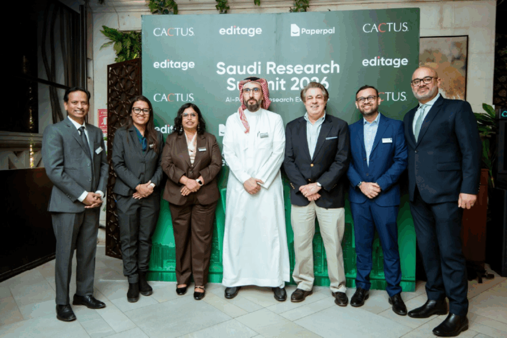 editage, hosted, saudi, research, summit, 2026, riyadh, ai, excellence, saudi, vision